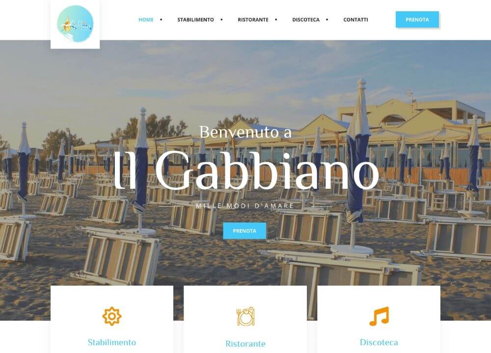 Sito Web Il Gabbiano - manuelpieragostini.it