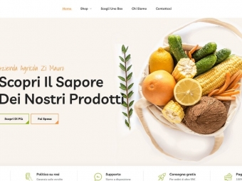 Zi Mauro Frutta e Verdura - Sito Web